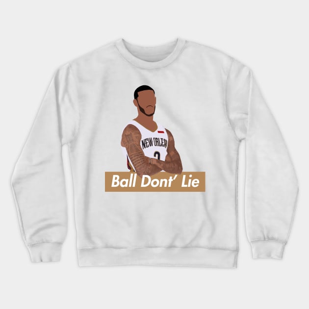 Lonzo Ball Don't Lie New Orleans Pelicans Crewneck Sweatshirt by xavierjfong